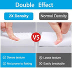 Magic Cleaning Erasers, Kitchen Sponge 10 Pack 2X Density Melamine Sponge Foam Pads, Multi-Functional Car Cleaning Supplies Cleaner for Kitchen, Bathroom, Shower, Window, Wall Cleaner