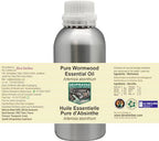 Pure Wormwood Essential Oil (Artemisia Absinthium) Steam Distilled 630ml (21 oz)