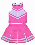 Kids/Girls' Cheerleader Costume Uniform Cheerleading Children Dress Outfit Halloween