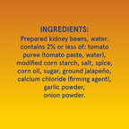 BUSH'S BEST 16 oz Canned Spicy Dark Red Chili Beans, Source of Plant Based Protein and Fiber, (Pack of 12)