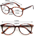 SIGVAN 3 Pack Reading Glasses Spring Hinge Stylish Readers Black/Tortoise for Men and Women