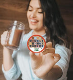 Double Donut Coffee Half Caff Coffee Pods, Single Serve Half Caffeine Coffee Pods For Keurig K Cup Brewers, Medium Roast, 24 Count pack of 2