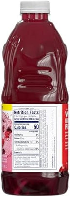 Ocean Spray Light Cranberry & Raspberry Juice Drink, 64 Ounce Bottle