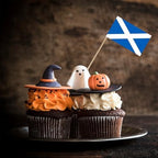 Scotland Countries Toothpicks Flag Scottish Small Mini Cocktail Fruit Cupcakes Toppers Food Stick Flags Decorations, 100 Pack