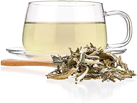 Tealyra - White Peony - Bai Mu Tan White Loose Leaf tea - Premium Chinese White Tea - Caffeine Level Low - 100g (3.5-ounce)