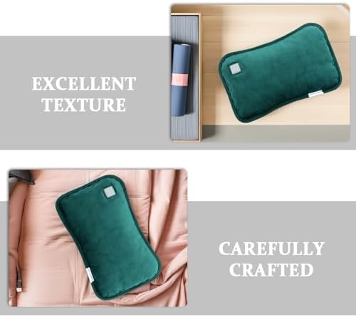 Waterless Hand Warmer Electric Bags Bed Heater Waterer Warm Compress Pad Hot Bottle Pouch Thermal Bottle Heating Bag Cold Weather Portable Flannel