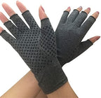 1Pair Soft Arthritis Gloves, Compression Glove for Arthritis for Women and Men,Arthritic Joint Pain Relief, Carpal Tunnel Wrist Support, Fingerless Arthritis Gloves
