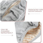 Healeved Adult Diaper Cover Urinal Pant Reusable Adult Nappy Leakproof Adult Cloth Diapers Reusable Washable Elderly Diaper for Disabled People
