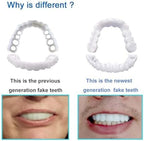 2 Pairs, Nature and Comfortable Top and Bottom, Regain Confidence Smile for Men and Women (2)