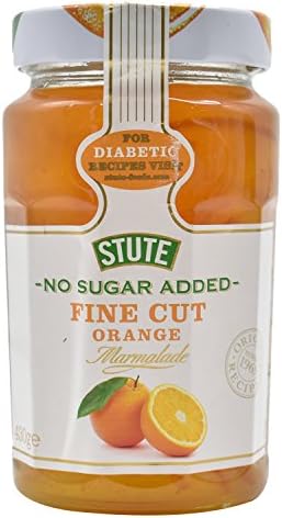Stute Foods - Diabetic Range - Fine Cut Orange Marmalade - 430g