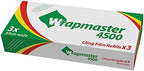Wrapmaster Number 4500 Cling Film Rolls, Pack of 3
