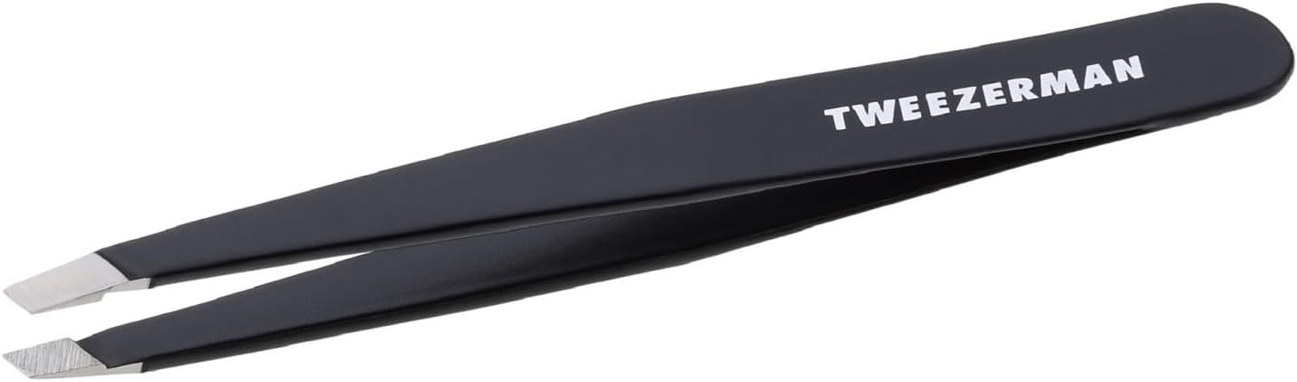Tweezerman G.E.A.R. Slant Tweezer For Men, (Midnight)
