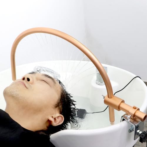 Head Spa Water Frame with Pump for Shampoo Sink, Portable Salon Shower Head Equipment, Shampoo Bowl Waterfall