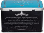 Queen Elizabeth II Jubilee 2022 Commemorative Tea Tin with 40 English Breakfast Teabags
