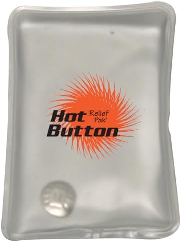 Relief Pak-11-1025 Hot Button Instant Reusable Hot Compress, Small