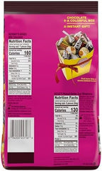 HERSHEY'S and REESE'S Miniatures Assorted Chocolate Candy Party Pack, 32.9 oz