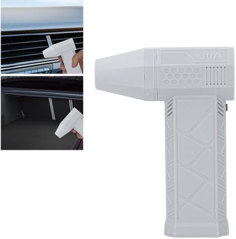 Fabater Jet Dry Blower, 130000RPM Electric Air Duster for Computer Keyboard, High Speed Turbofan Brushless Motor Handheld Jet Fan Mini Blower for Car Camping Outdoors, Jet Dry Mini Blower