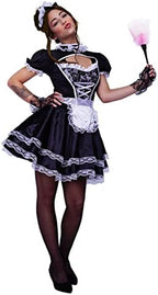 Women's Maid Outfit Cosplay Apron Maid Dress Halloween Costume
