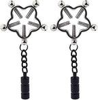 Metal Nipple Clamps Adjustable Exotics Nipple Grips Non-Piercing Nipple Rings Metal Nipple Clamps Nipple clip for women nipple toy