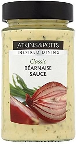 Atkins & Potts Bearnaise Sauce 190g (Pack of 3)