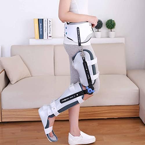 Hip Ankle Foot Knee Brace Hinged Support Lower Limbs Orthosis,Knee Ankle Foot Orthosis,Leg Fracture, Hip Walking Fixed PCL Injury Knee Immobilizer