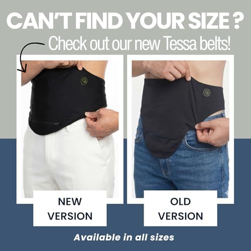 Ostomy Belt ™- Comfortable Colostomy Belt, Support Ostomy Bag Covers, Ostomy Belt for Men and Women - Adjustable Ostomy Support Belt-Ostomy Wrap (Medium)