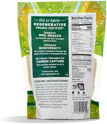 Whole Foods Market Organic White Quinoa, 16 Oz