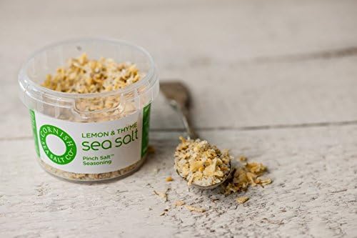 Cornish Lemon & Thyme Sea Salt Tub 55g