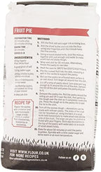 W & H Marriage & Son Organic Plain White Flour 1kg (Pack of 6)