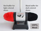 Sunpentown UC-989 Dual-Buffer Shoe Polisher w/Lamb Wool buffers