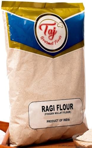 TAJ Ragi Flour, Finger Millet Flour, 2 Pounds