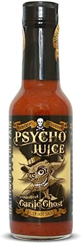 Set Of 2 Psycho Juice Roasted Garlic Ghost Pepper