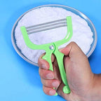 Healifty Spring Epilator Facial Hair Remover Spring Upper Lip Chin Cheeks Neck Stainless Steel Hair Threader 2pcs Set for Chin Cheeks Upper Lip and Neck Green