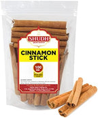 SHUDH Cinnamon Sticks 100GM (3.5 Oz) | Cassia Cinnamon | Canela | Perfect for Baking, Cooking & Beverages & Oatmeal| 2 3/4" Length | 100% Raw From Indonesia (100 GM)