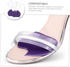 COLLBATH Gel Forefoot Pads for Women 2 Pairs High Heel Shoe Inserts Soft Non-Slip Metatarsal Cushion Pads Comfortable Foot Gel Insoles for Relief and Pressure Reduction