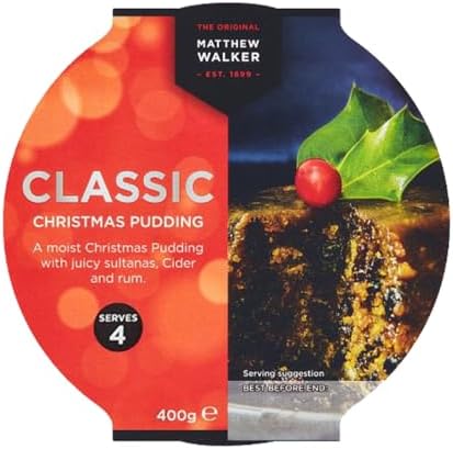 Mathew Walkers Classic Christmas Pudding 400g