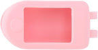 Pink Pulse Oximeter Fingertip Case,Oximeter Case Compact Portable Soft Comfortable Stable Reliable Effective Protective Cover For Home Outdoor Health Monitors，Pulse Oximeters