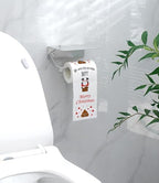 Funny Christmas Toilet Paper Roll 3-ply Funny Christmas Gifts for Coworkers Office Fun Gifts for Dad Mom Cool Novelty Gifts Mens Womens Cute Boyfriend Girlfriend Grandma Wife Husband