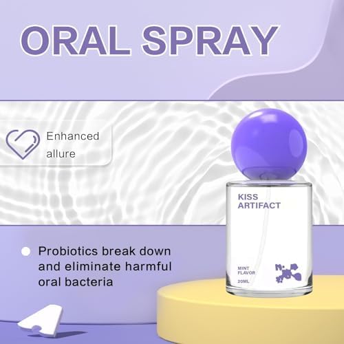2 Pcs Probiotic Oral Spray for Long-Lasting Freshness, with Probiotics for Breath Care,Portable Oral Spray, Suitable for Daily Use, Work, Travel