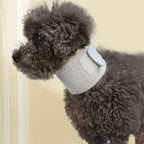 Haofy Dog Neck Support Collar Adjustable Prevent Licking Protective Pet Cervical Collar Neck Brace for Cats Post Surgery (L)