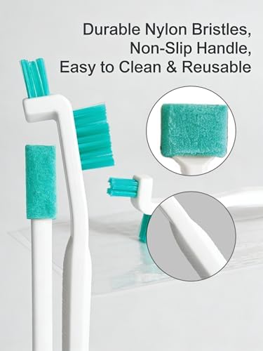 8Pcs Cleaning Brushes Small Spaces, Small Cleaning Brushes for Tight Spaces, Cup Brush, Bottle Brush, Crevice Cleaning Brush Set, Kettle Cleaning Brush, Sink Cleaning Tool, Household Cleaning Brushes