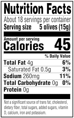 Amazon Grocery, Pitted Kalamata Olives, 9.5 Oz