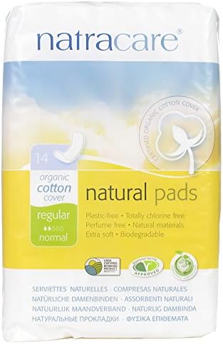 Natracare Pads Maxi Regular 14 Count (6 Pack)