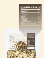 NICE WITCH'S Dang Gui Angelica Root 2 oz – Angelica gigas Sliced Root, Dried Herbal Tea Ingredient 當歸 당귀 (2oz/57g)
