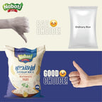 Nabati Pure Basmati 1121 Indian Rice, Premium Aromatic and Authentic Rice, Large Resealable Bag, 10 Pound Bag, White