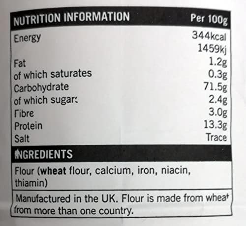 Marriage's Finest Strong White Flour 1.5kg - Pack of 2