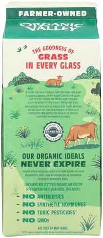 Organic Valley, Grassmilk Whole Organic, 64 Ounce