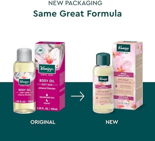 Kneipp Body Oil, Soft Skin Almond Blossom, 3.38 fl. oz.