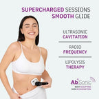 Absonic Cavitation Gel for Body Sculpting Machine - Conductive Gel for RF Radiofrequency, Ultrasonic Cavitation, Slimming Devices - Paraben-Free Body Contouring Gel, 1-Pack (8.5 oz)