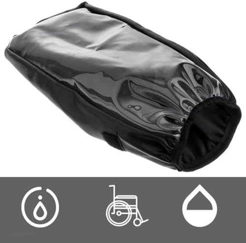 EXCEART Waterproof Controller Cover for Electric Wheelchair Joystick 13.8X6.7 Inch Power Chair Control Panel Shield with Transparent Design for Mobility Scooter Accessories